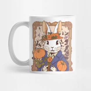 Pumpkin Day Halloween Bunny Rabbit Adoption Cute Flemish Giant Rabbit Mom Mug